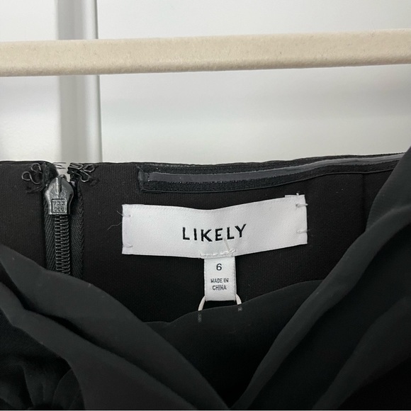 Likely Black Off-Shoulder Gown - Picture 7 of 8